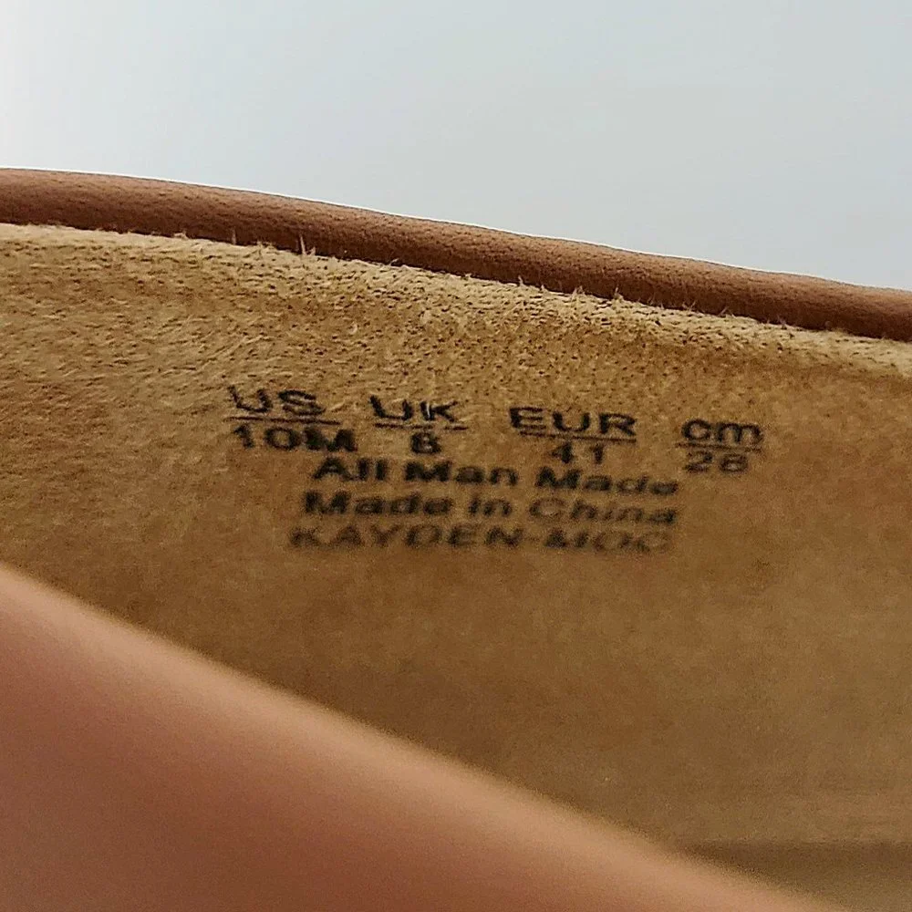 Naturalizer Size 10 M Kayden Moc Slip-On Flat Loafer English Tea Tan NWOB $89 - Picture 10 of 10